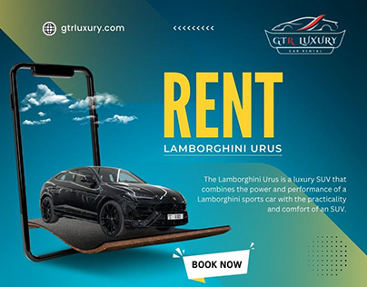 Rent Lamborghini Urus Dubai