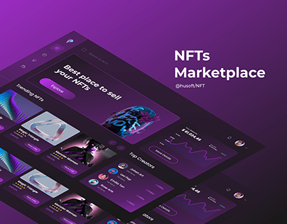 NFTs marketplace Dashboard
