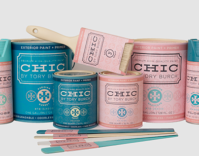 CHIC by Tory Burch -- Home Paint Line Collection