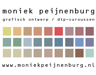 Grafisch werk Moniek Peijnenburg