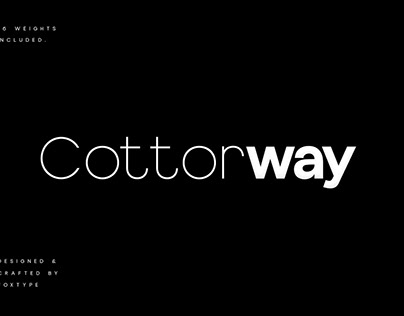 Cottorway Display Typeface