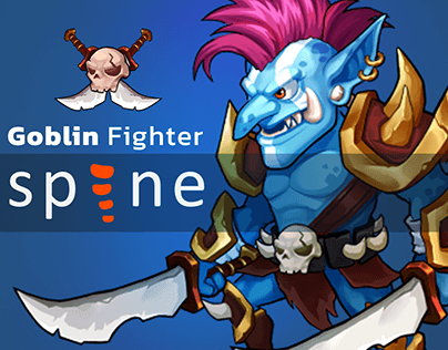 Spine 2D Goblin Fighter- Animation