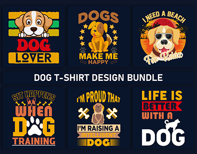 T-shirt design/Dog t-shirt design