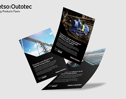 Metso Outotec Flyers Designs