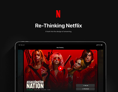 Netflix Re-Design Concept