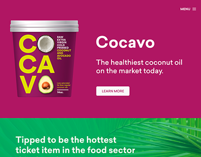 Cocavo Website Redesign
