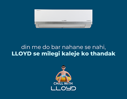 LLOYD Ad Recreated for Indian Market