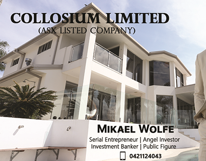 Business Card | Collosium Limited & Wolfe Medical Group
