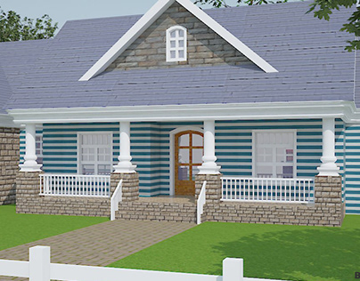 Countryside House (3D Exterior)