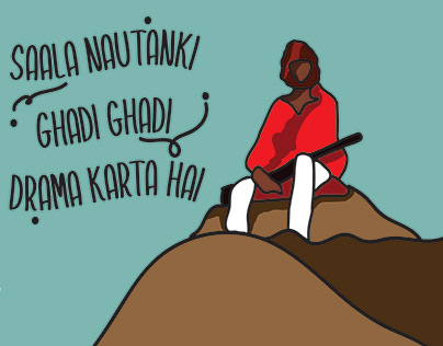Bollywood movie quote cards