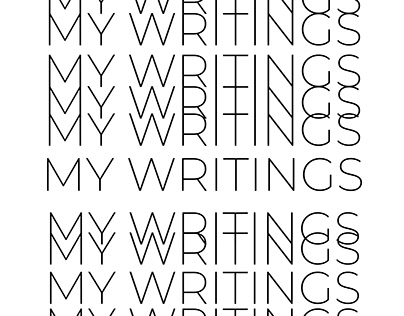 My Writings