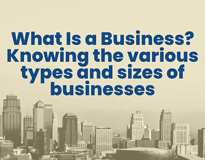 Business - Types of businesses | Claudia Dragasevich