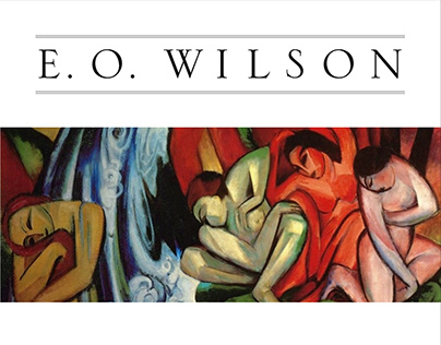 Cover Design // E.O.Wilson