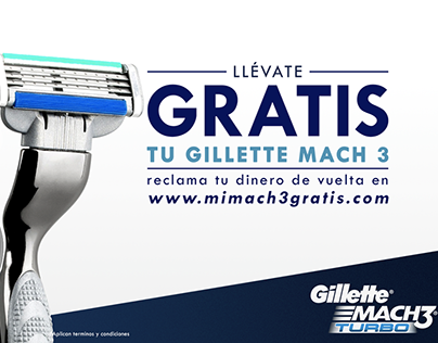 GILLETTE MACH3 GRATIS