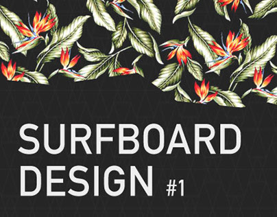 Disrupt Surf design contest - #1 Floral