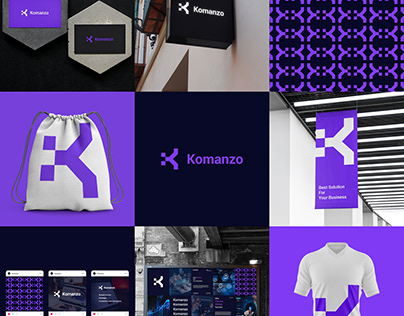 Komanzo Branding || K Letter logo