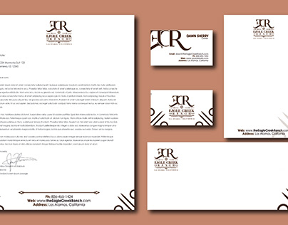 Eagle Creek Ranch Stationery Concept