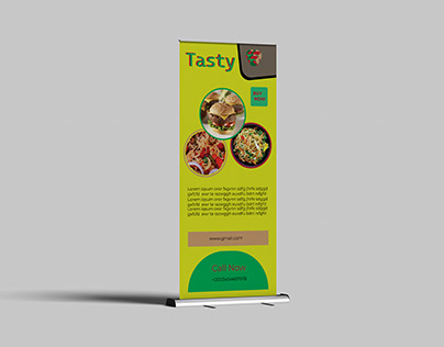 Fast Food Rollup Banner
