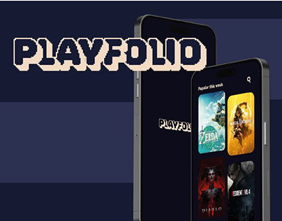 Playfolio mobile app | IU