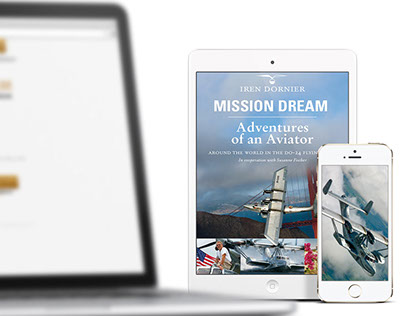 Book design Mission Dream by Iren Dornier