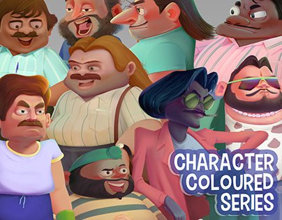 Character Coloured Series
