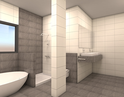 Bathroom 3D Visualization