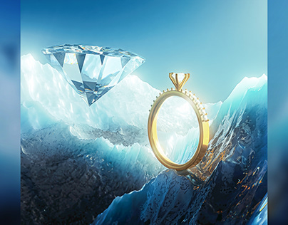 DIAMOND RING CGI | 3D PRODUCT VISUALIZATION