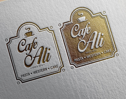 Graphic | Cafe Ali Logo Proposal 3