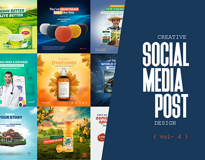 Creative Manipulation Social Media Ad Post Design