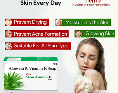 Aloevera Vitamin E Soap available in derma Franchise