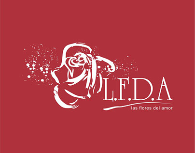 Логотип: LFDA цветочный бренд