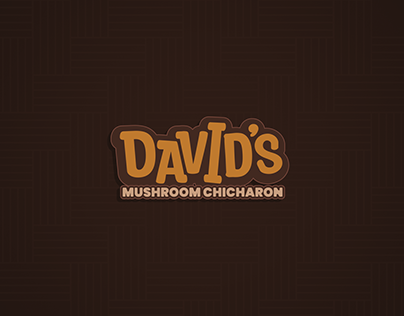 David's Mushroom Chicharon Logo and Product Design