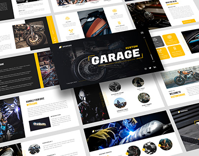 Kustom Garage - Motorcycle & Bike Presentation Template
