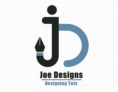 Joe Designs-Designing Tuts Youtube channel logo+intro