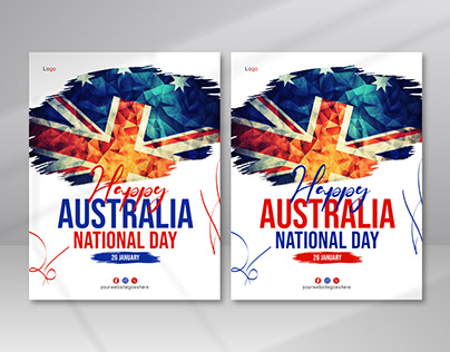 Captivating Australia National Day Poster Design