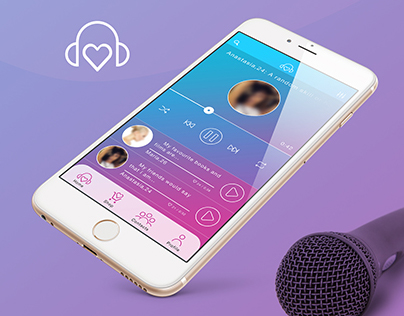 Voice Dating UI/UX iOS