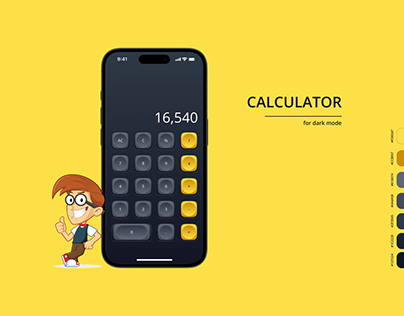 Project thumbnail - Calculator UI design