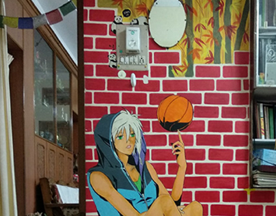 Basketball Mural