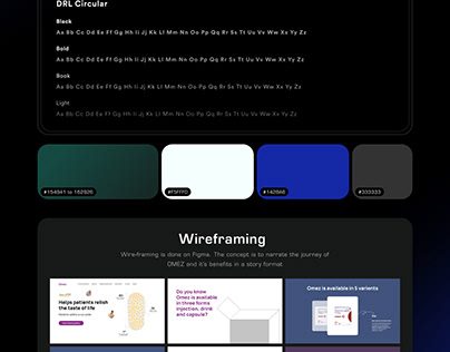 Omez Website UI/UX Design