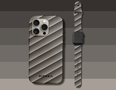 Gray Fade Pattern - iPhone Case & Apple Watch