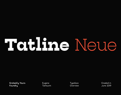 Tatline Neue — 14 Font Serif Family