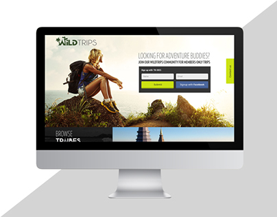 Wild Trips Website Design