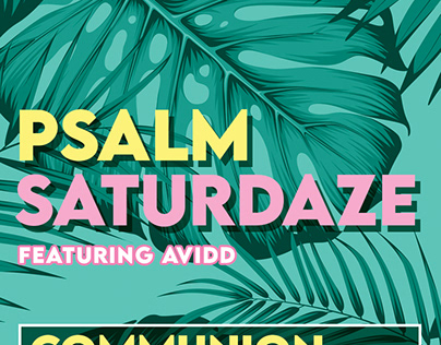 Psalm Saturday Poster