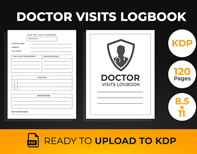 Doctor Visits Logbook KDP Interior