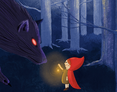 Little Red & The Giant Wolf