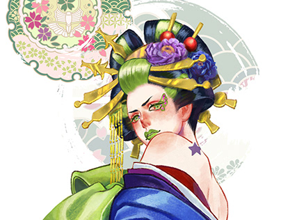 Jolyne Kujo - Geisha