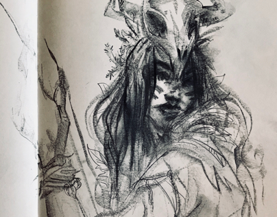 Quick Sketch Wild Girl
