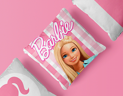 Almofadas da Barbie - Projeto fictício