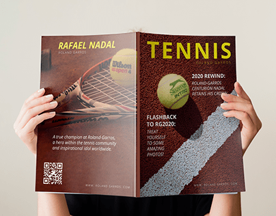 Magazine design project #Tennis