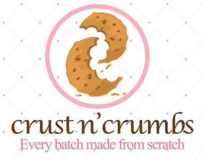 Crust 'n Crumbs Business Card Study